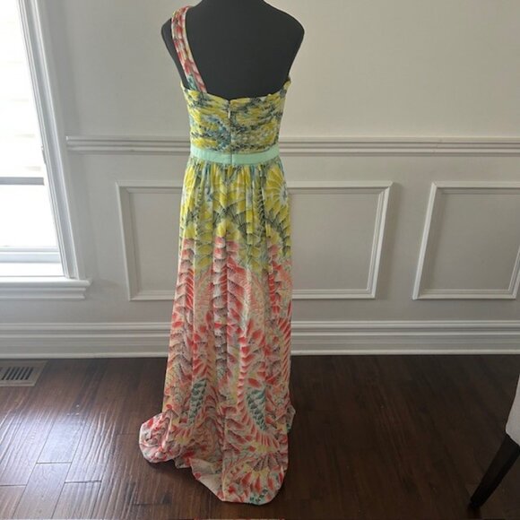BCBGMAXAZRIA Inga Abstract Maxi - Picture 4 of 5